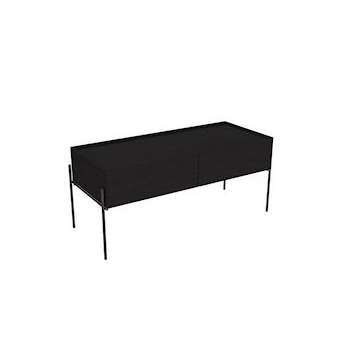 Equal armoire basse, 100 cm, chêne noir structure|Vitra France-GIR64111