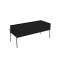 Equal armoire basse, 100 cm, chêne noir structure