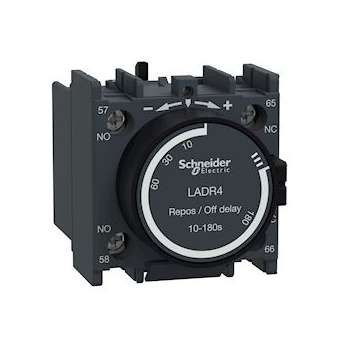 TeSys D - bloc de contacts auxiliaires - 1F+1O - bornes à vis-étriers|Schneider Electric-SCHLADR4
