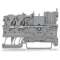 Borne de base 2 conducteurs/1 broche 1|Wago contact-WAG2020-1301