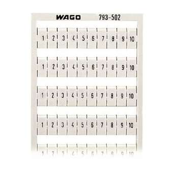 Marquage WMB Horizontal 1 à 10 (10x)|Wago contact-WAG793-502