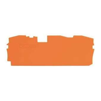 TOPJOB'S Plaque d'extrémité et intermédiaire 3C / Orange|Wago contact-WAG2016-1392