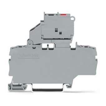 Borne fusible 2-cond.pontage 2x gris|Wago contact-WAG2002-1911-1000-541