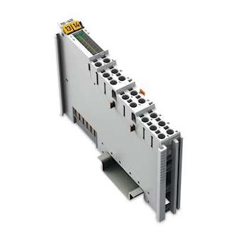 Borne 4 canaux d'entrée 24Vdc - 3.0ms 3 fils|Wago contact-WAG750-1420