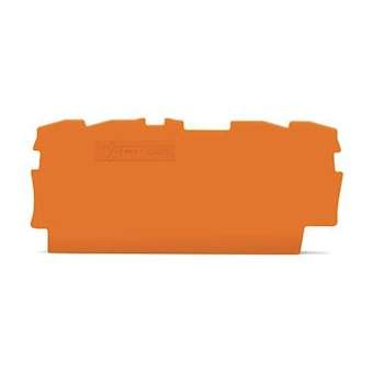 TOPJOB'S Plaque d'extrémité et intermédiaire 4C / Orange|Wago contact-WAG2000-1492