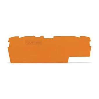 TOPJOB'S Plaque d'extrémité et intermédiaire 4C / Orange|Wago contact-WAG2002-1892
