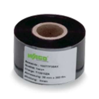 Ruban transfert thermique noir 38mm X 300M|Wago contact-WAG258-145
