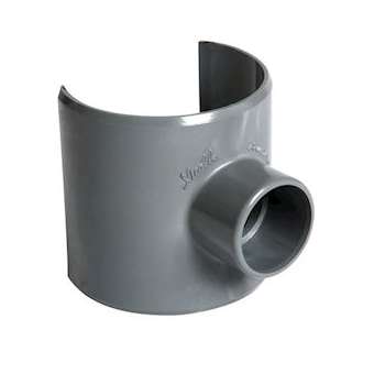Selle de branchement mf 90' d.80-75/32 eg|Nicoll-NCLUSL873