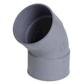 Pvc coude simple ff 45DEG d.140 evacuation|Nicoll-NCLCY44