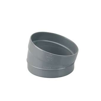 PVC Secteur Coude MF 15DEG 100 GN|Wavin-WAV3025722