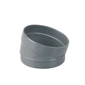 PVC Secteur Coude MF 15DEG 100 GN|Wavin-WAV3025722