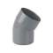 PVC Coude MF 30DEG 125 GN