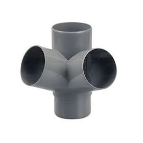 PVC Culotte Dble Eqr MF 67DEG30 100GN|Wavin-WAV3025718