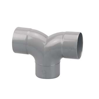 PVC Coude Double Par MF 87DEG30 100 GN|Wavin-WAV3025723