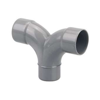 PVC Coude Double Par MF 87DEG30 40 GN|Wavin-WAV3025594