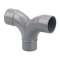 PVC Coude Double Par MF 87DEG30 40 GN