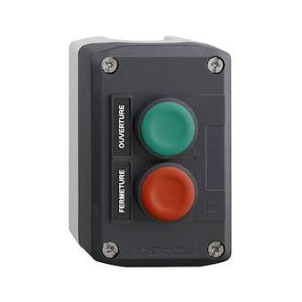 Harmony boite - 2 boutons poussoirs D22 - vert /rouge|Schneider Electric-SCHXALD241