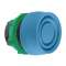 Harmony - tête de bouton poussoir+capuchon IP66 - D22 - bleu|Schneider Electric-SCHZB5AP6S