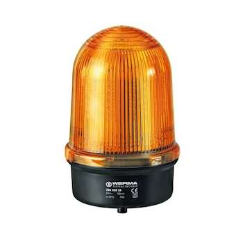 Feu flash - Série 280 - 115-230VAC - Orange - Montage à plat|-WRM28035060
