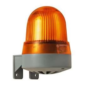 Combiné Feu flash & buzzer 92dB - Série 423 - 230VAC - Orange - Mural|-WRM42331068