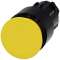 BOUTON-POUS. CP. DE POING, 30MM, JAUNE|Siemens Industries et Infrastructures-SIE3SU1000-1AA30-0AA0