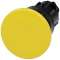 BOUTON-POUS. CP. DE POING, 40MM, JAUNE|Siemens Industries et Infrastructures-SIE3SU1000-1BD30-0AA0