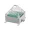 Feu flash Quadro 13J 230Vca optique Vert IP66/67|AE&T-APQQUADROF122306
