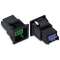 Connecteur femelle 2 pôles encastrable KNX Vert|Wago contact-WAG893-2002