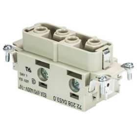 bloc contacts fempow bus 4 16 64 ag-insert femelle|Wieland-WIE72.208.0453.0
