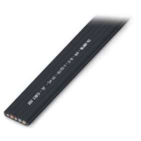 Câble plat 5x4mm² noir sans halogène|Wago contact-WAG897-453