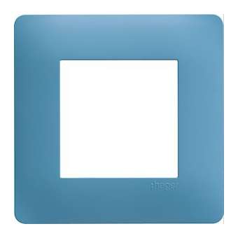essensya Plaque 1 poste Bleu émail|Hager-HAGWE441