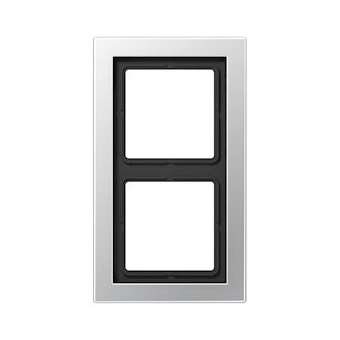 Cadre 2 postes / LS Design Aluminium|Jung france-IUNALD2982