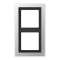 Cadre 2 postes / LS Design Aluminium|Jung france-IUNALD2982
