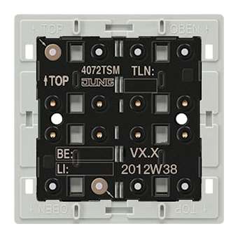 Module touche 2 voies, Standard|Jung france-IUN4072TSM