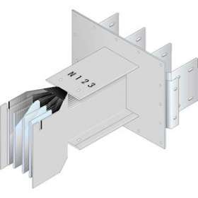 Arrivée canalisation électrique préfabriquée SCP et armoires XL³ - 1000A|Zucchini france-ZUCZU60281002P