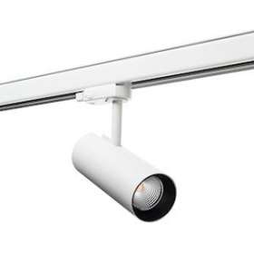 ZIP TUBE MINI spot pour rail 1 allumage blanc LED 17W 3000K classe II IP20|Sg lighting-NOL320609