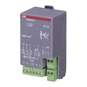Module 2 Sorties Tor/Variateur, 6A, Ax Fluo|ABB-ABB588329