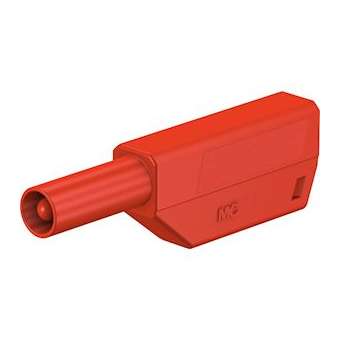 Connecteur 4 mm complet rouge|Staubli-TTT22265822