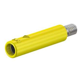 Douille 4 mm jaune|Staubli-TTT23103324