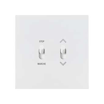 Art d'Arnould univers Epure cde de volets roulants position fixe - blanc satin|Arnould-ARD67920