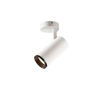 NUMINOS M, plafonnier orientable, 60DEG, blanc/noir, LED, 20W, 3000K, variable|SLV-DC51004208
