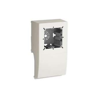 Boîtier d'appareillage entraxe 60mm pour TBN 81,5x22,5 blanc|Iboco-IBOB04179