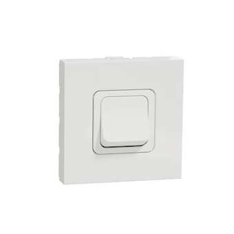 Unica - interrupteur bipolaire - 20A - 2 mod - Blanc - méca seul|Schneider Electric-SCHNU322518