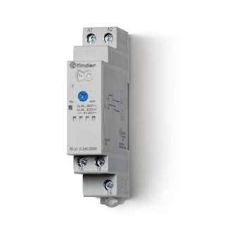 Tempo fonction BI multitension 1RT 16A 12-240V AC/DC,de 0,05s à 180s|Finder-FID806102400000