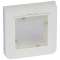 Plaque Mosaic 2 modules avec membrane étanche IP44 - blanc antimicrobien|Legrand-LEG078880
