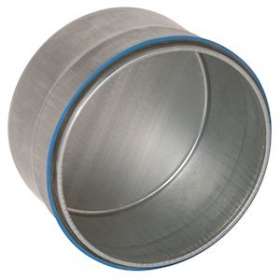 Bouchon mâle à joint galvanisé - Diamètre 125 mm|Aldes-ALD11098215