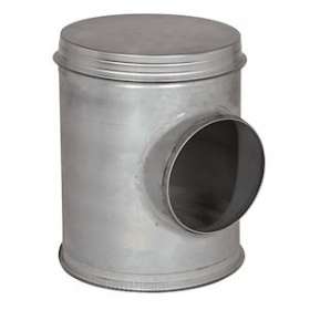 Caisson piquage acoustique et aéraulique galvanisé - Diamètre 160/250 + joint|Aldes-ALD11098081