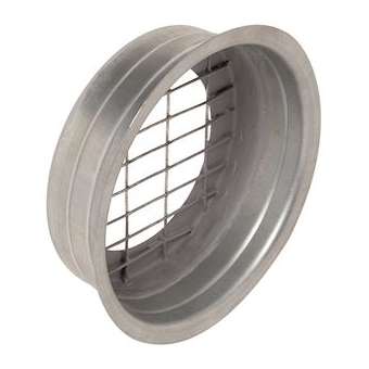 Grille de protection circulaire galvanisé - Diamètre 160|Aldes-ALD11094398