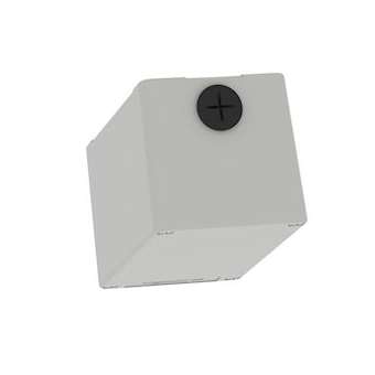 Boite métal vide grise - M20 x2 - non percée - 80x130x77 mm - UL cULus|Schneider Electric-SCHXAPD24