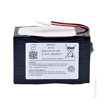Pack(s) Batterie médicale rechargeable Welch Allyn Spot420 6V 4Ah molex|Enix energies-NXGAMP0014